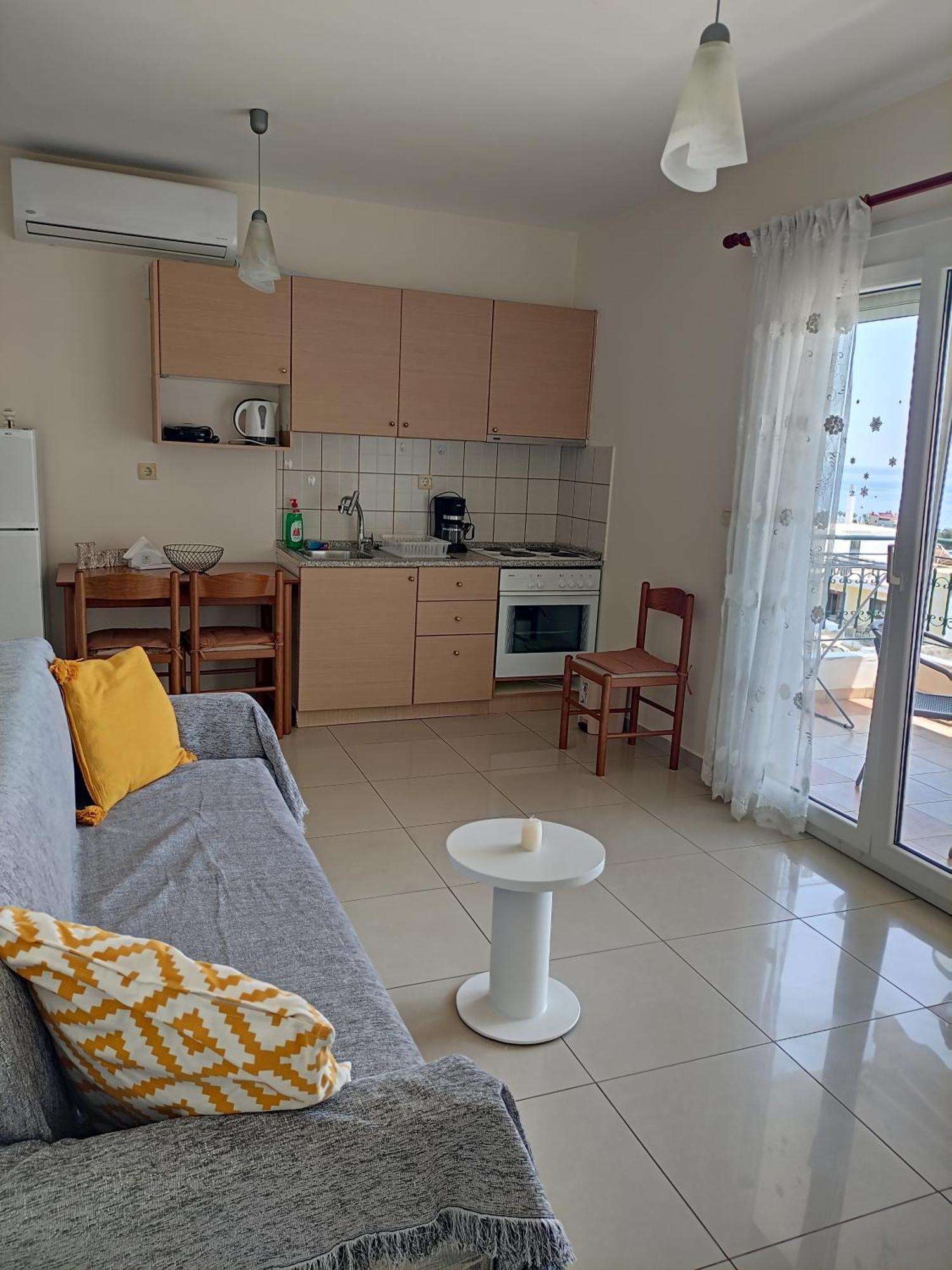 カヴァラEvris House Panoramic Sea Viewアパートメント エクステリア 写真