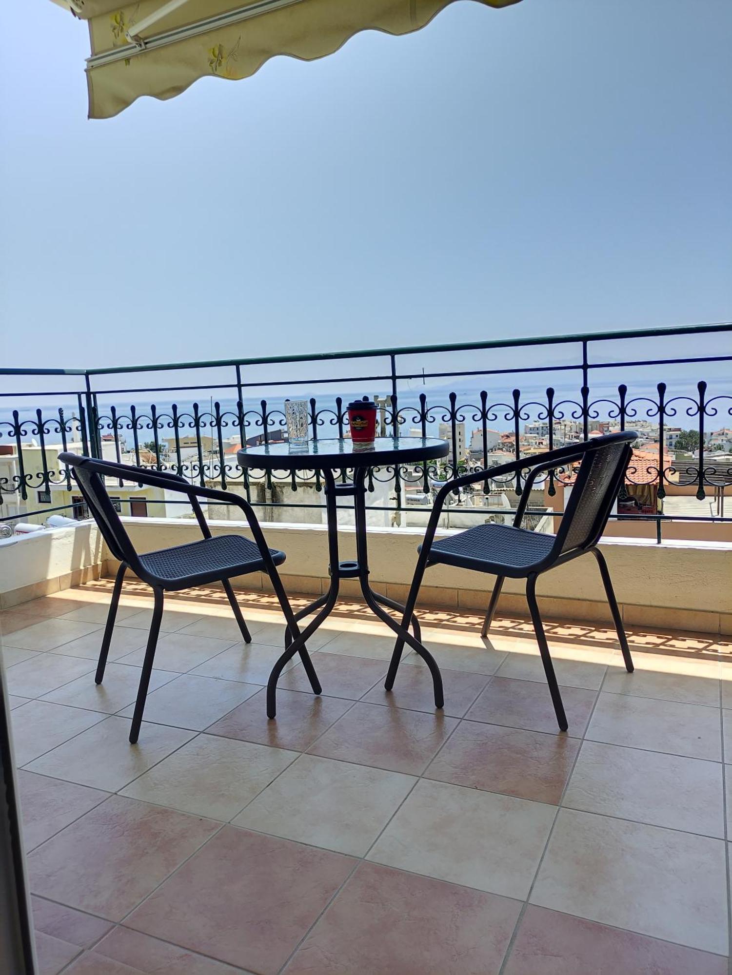 カヴァラEvris House Panoramic Sea Viewアパートメント エクステリア 写真